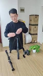 AE Photography 369 Tripod for DSLR camera floor-standing live streaming photography mobile phone stand portable and foldable