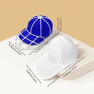 ตะแกรงหมวก สีเสริม ถุงซักผ้า แห้งเร็ว ถุงซักผ้า ระบายอากาศได้ กันน้ำ คงที่ พับได้