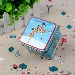 HUNIU Cartoon for Home Candy Jar Christmas Ornaments Ornaments Gift Box Storage Box Christmas Supplies Candy Box Christmas Decorations