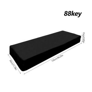 Juste dust cover for digital electronic piano lightweight and thin fabric breathable keyboard case heat radiation 61 or 88 keys