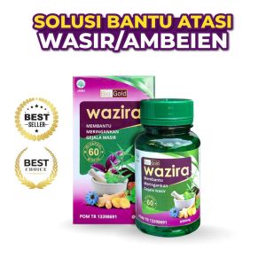 Kapsul Wazira Obat Herbal Menyembuhkan Wasir & Ambeien