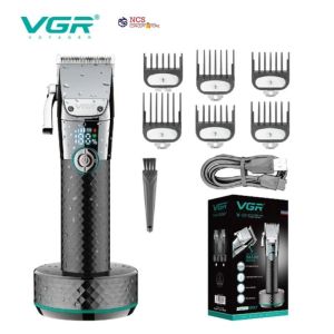 VGR V-682 Clipper Beard and Moustache Hair Trimmer - Professional Rechargeable Cordless Cutting Machine