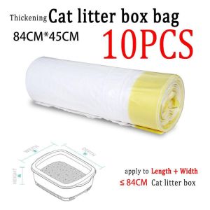 Cat Litter Box with Scoop High Quality Extra-large Litter Box Cat Toilet Deodorization Leakage Prevention Litter Box