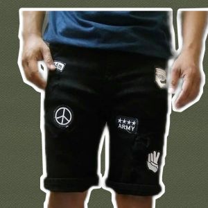 Freedom Rider Denim Shorts Street Style Rebel