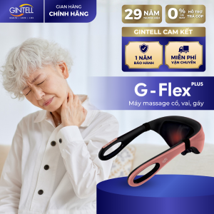 [GIÁ SỐC] Máy massage mắt Gintell G-FLEX PLUS  cao cấp - Mát xa cổ vai gáy | Giảm đau nhức hiệu quả | 1 Năm Bảo Hành Chính Hãng