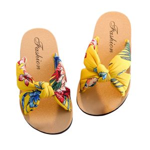 【COD&Local】Kids Girls Slippers Soft Sole Non-slip Bohemian Toddler Princess Slide Sandals Summer Beach Baby Shoes