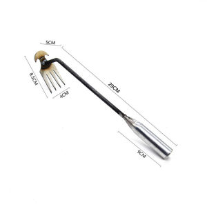 จัดส่งจากกรุงเทพ เครื่องมือกำจัดวัชพืช ในการเกษตรเครื่องมือสำหรับการทำสวน ถานหญ้าเครื่องมือกำจัดวัชพืชกำจัดวัชพืชใหม่ จอบถอนหญ้า คาดถอนหญ้า พลั่วถอนรากหญ้า  คราดโลหะแบบมือถือสำหรับกำจัดวัชพืชใช้มือดึงเอากำจัดวัชพืชสแตนเลสเครื่องมือทำสวนอเนกประสงค์