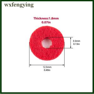 wxfengying 90 miếng đệm vòng đệm đàn Piano bằng nỉ cho phụ kiện điều chỉnh đàn Piano
