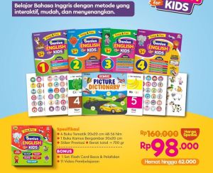 Paket Genius English For Kids new ziyadbooks