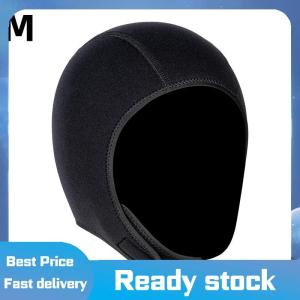 Sports🚴🏻♀️ Mũ lặn cao su tổng hợp 3mm mũ không thấm nước Wetsuit mũ bơi phù hợp với Mũ lặn biển lướt sóng câu cá spearfishing kitesurf