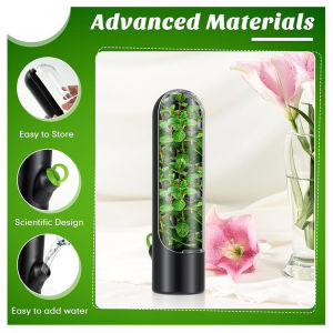 Herb Keeper Storage Vanilla Fresh-Keeping Cup Fresh Herb Keeper Storage Kitchen Greens Vegetable Fresh Herb Bottle