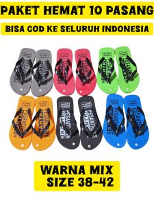 Sandal jepit pria/wanita Paket hemat isi 20pcs 10 pcs dan 5 pcs sendal santri