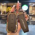 Remote Key Case Key Holder Metal Key Fob Shell Keychain For Kia K3 K5 Carens Carnival 2024 Cerato 2020 Sportage Seltos 2024. 