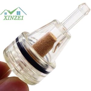 XZ✨✨✨ 6Mm Nhỏ Nhựa Phổ Xe Máy Gas Xăng Nhiên Liệu Lọc Dầu 1 4  Đường Dây Rõ Ràng Khí Mini Filte Thay Thế