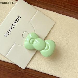 GUCHEN3🦋 Kawaii Bow kẹp tóc tóc phụ kiện dễ thương Cô Gái Trái Tim Side Clip bangs khí đồ trang sức