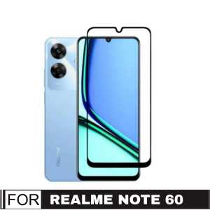 Promo Tempered Glass Realme Note 60 Anti Gores Layar Tepi Hitam