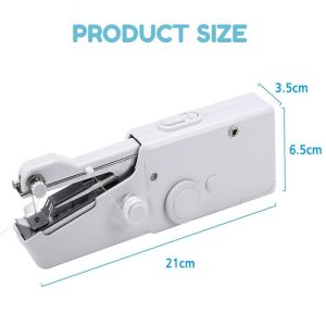 【SG Stock】 Portable mini sewing machine 505A Electric Mini Home Use Sewing Machine Hand Sewing