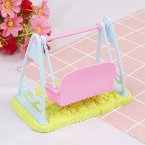 YAFEN Swing Set For Doll Girl Doll Toy House Furniture Accessories