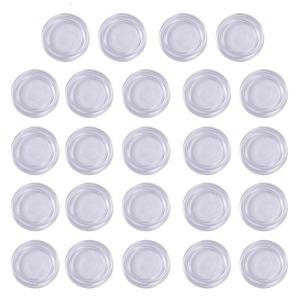 20pcs Clear PVC not Slip Pads Glass Table Pads Protective Pads Scratch Resistant Table Mat for Glass Coffee Tables