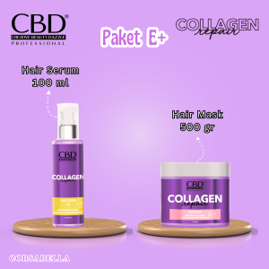 Paket CBD Keratin / Color Shield / Collagen Untuk Perawatan Rambut Rusak Bercabang Rontok Ketombe