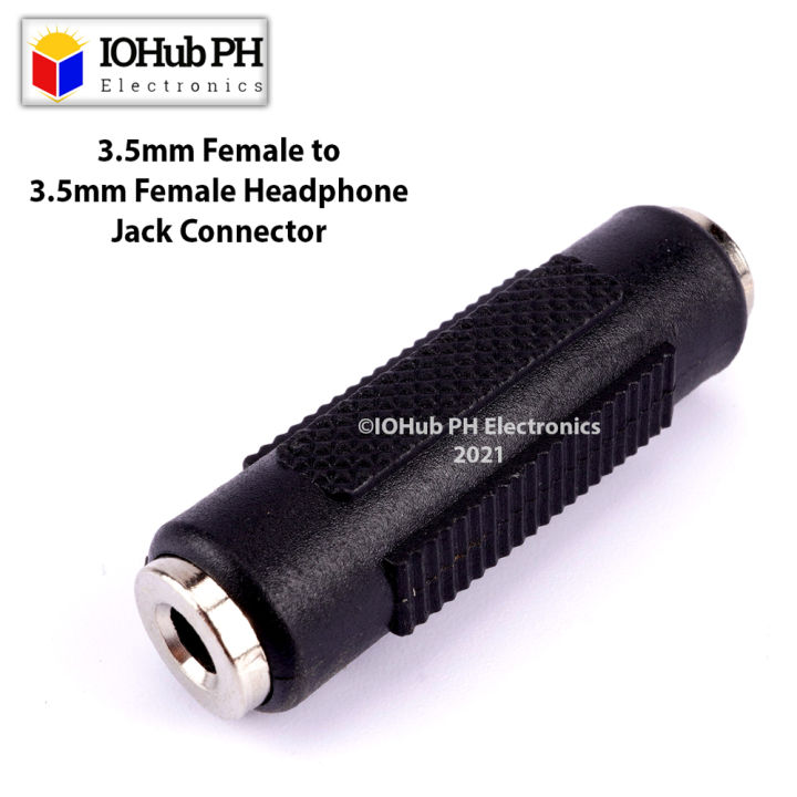 3.5mm Female Jack to 3.5mm Female Jack Connector Coupler Joiner