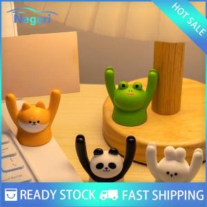NG Motor✨ COD ✨ Car Cute Cartoon Animal Design Message Holder Clip Photo Stand Card Inspiring Desk Decoration Accessories Crafts Small Ornament