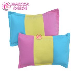Gối ngủ cho trẻ sơ sinh và trẻ nhỏ cotton cara mềm mại thoáng mát thấm hút tốt nhiều màu sắc họa tiết đắp hình dễ thương
