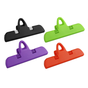 10pcs Snacks Sealing Clip Craft from Sturdy Plastic Materials Keeps Tidying for Long Time Storage Needs Household