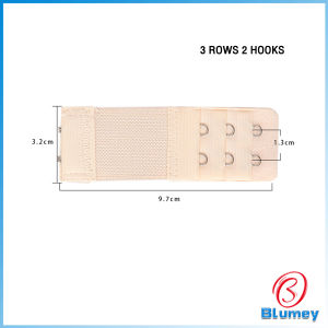 Blumey ตะขอปรับขยายเสื้อชั้นใน(รุ่นมียางยืด) ยืดได้ ตะขอขยายเสื้อใน Elastic Bra Extender