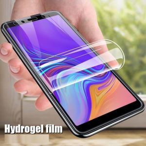 Hydrogel Film Depan Belakang Aneka TYPE HP Bening/Matte/Blue/Spy All Type Anti Break Screen Protector