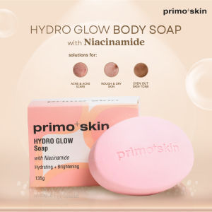 Primo+Skin Hydro Glow Body Soap w/ Niacinamide 135G by 3s