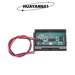 HUAYANG01 [HOT FASHION] เครื่องวัดระดับการชาร์จแบตเตอรี่รถยนต์12V 24V 36V 48V 60V เครื่องทดสอบความจุแบตเตอรี่ลิเธียมจอแสดงผลสีฟ้า