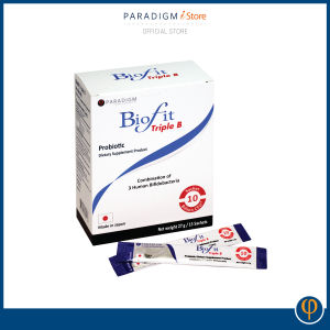 PARADIGM Biofit Triple B ไบโอฟิท ทริปเปิ้ล บี จุลินทรีย์โพรไบโอติกและพรีไบโอติก แบบซอง