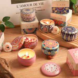 Scented Candles Gift Set For Birthday christening Unique Decor Present Candle Long Burning no box