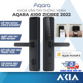 Khóa Vân Tay Aqara A100 Smart Door Lock ZNMS02ES, Hỗ trợ mở cửa bằng HomeKey, 7 chức năng mở cửa vân tay Bluetooth Mật khẩu Mở khóa NFC Hoạt động với Apple HomeKit. 