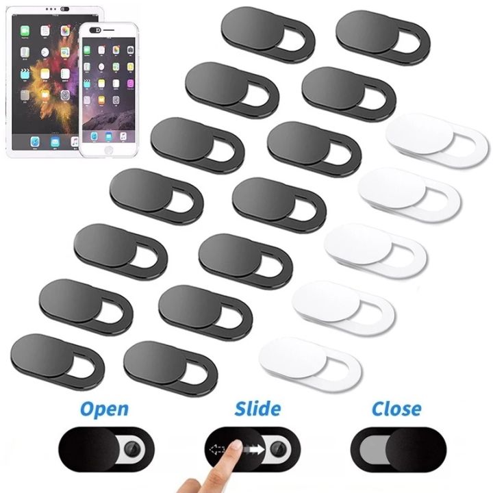 1/5/10/20PCS Laptop Webcam Cover Universal Phone Antispy Camera Cover ...