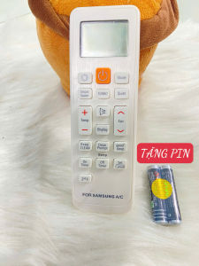 Điều khiển máy lạnh SAMSUNG Inverter DB93-14195F nút cam . Remote điều hòa SAMSUNG . Tặng pin