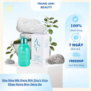 Sữa Rửa Mặt Dạng Bột Zisuc Kira Ebap Ngừa Mụn Sáng Da