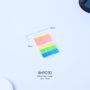 Bantex Pembatas Halaman Warna Warni Bahan Plastik 45x12 mm BH90XX