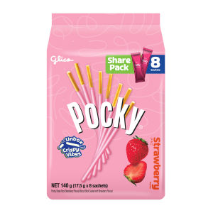 Glico Pocky Strawberry Biscuits Share Pack 8S