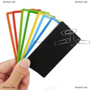 [COD] Season pet แผ่นป้ายแท็ก10ชิ้นสามารถลบป้ายได้ลบเครื่องหมายแม่เหล็กที่เขียนได้สติกเกอร์แม่เหล็กติดตู้เย็นข้อความไวท์บอร์ดติดแม่เหล็ก