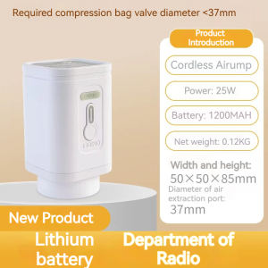 🇸🇬 [In Stock]Portable electric vacuum pump Electric pump Electric sealer Compression bags Vacuum seal compression bags