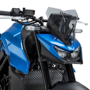 QMSTART Racing Motorcycle Front Windscreen Windshield Fly Screen Shield Wind Deflector with Mounting Bracket Holder For HONDA CB 750 Hornet CB750 2025 2026