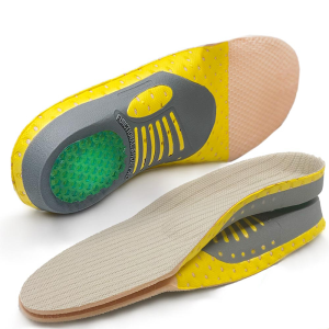 SRIEI 1 Pair Springs Gel Insoles Orthotic Insoles Arch Support Inserts Plantar Fasciitis Orthopedic Insoles