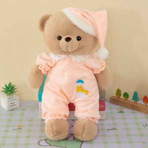 Goodnight Teddy Bear Plush Toy 40cm-60cm Comforting Sleep Companion Pillow for Boys and Girls Birthday Gift Holiday Gift