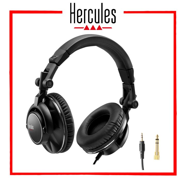 Cuffie DJ Professionali Hercules HDP DJ60 - Audio Alta Fedeltà, Isolamento Sonoro, Pieghevoli Per DJ Set - Foto 3