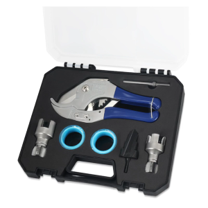 Electric Drill Compatible PVC Pipe Threader PVC Thread Maker Tool for Electric Drill 1/2" 3/4" Plastic Pipe Threader