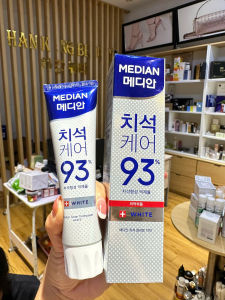 [SĂN DEAL]Kem đánh răng Median trắng 93% new 120g