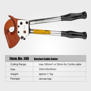 Alat Pemotong Kabel Manual Pemotong Kabel Ratcheting Ratchet J40/J75alat potong Tang potong kabel J40 gunting kabel Pemotong Kabel Pemotong Alat Listrik Alat Pemotong Kabel Manual