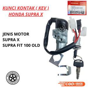 KUNCI KONTAK SUPRA X / SUPRA FIT 100 OLD / KEV SET KEV SUPRA X / SUPRA FIT OLD / SET KUNCI KONTAK HONDA
